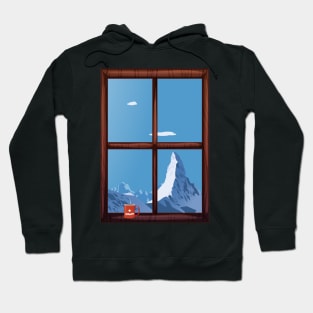 Zermatt,Switzerland,Ski Poster Hoodie